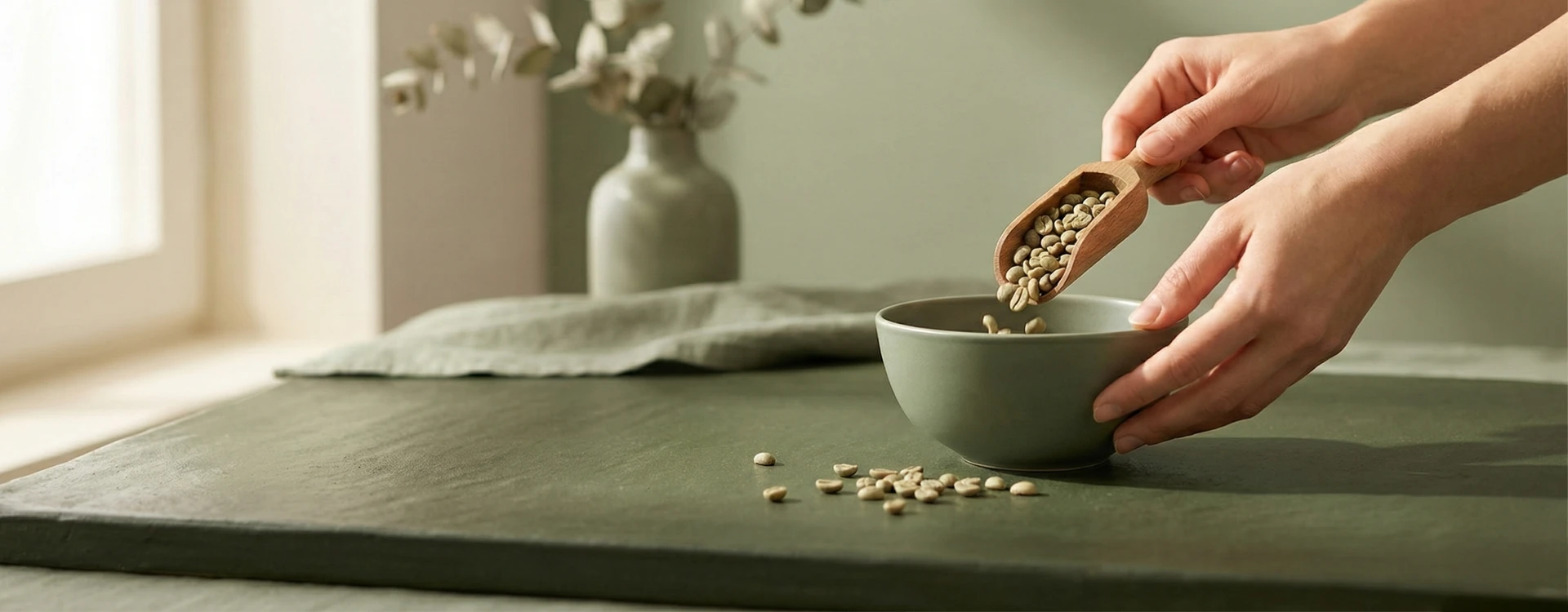 zielona kawa na start